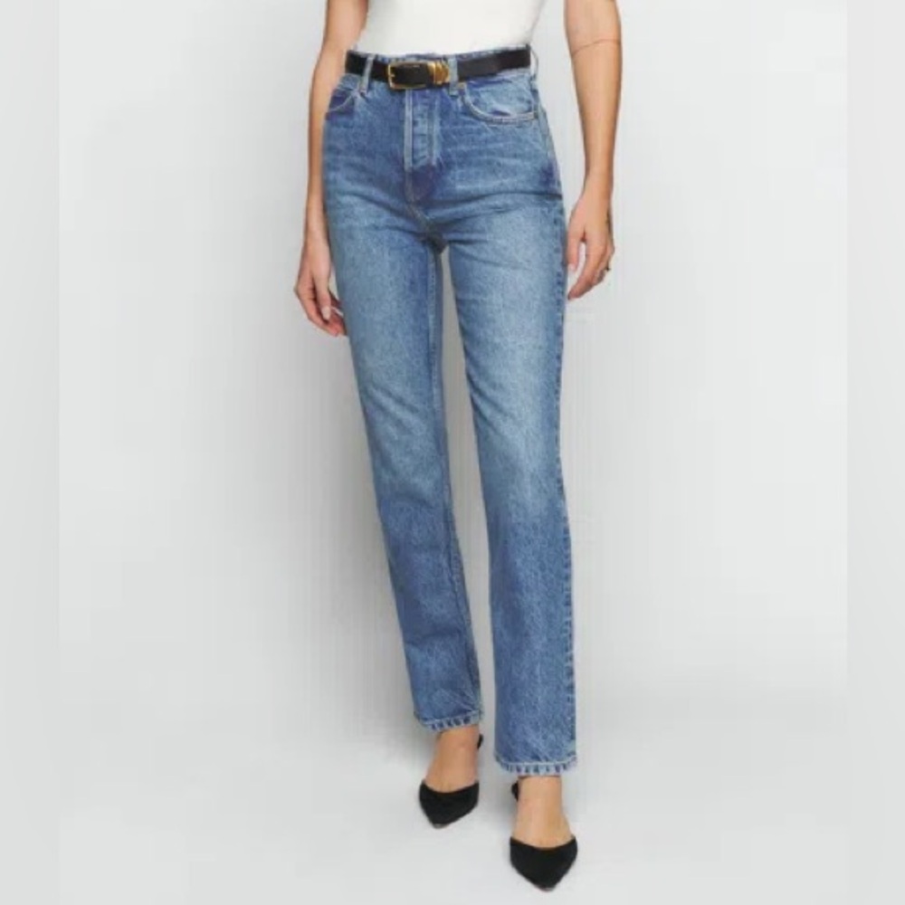 Reformation Cynthia High Rise Straight Jeans Size 27